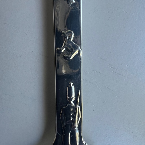 Tiffany and Co Sterling Silver Christmas Spoon - Santa Down the Chimney- - Picture 7 of 16